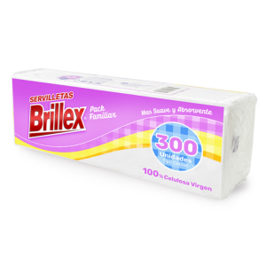 SERVILLETA BRILLEX 300 HOJAS