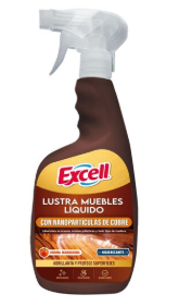 Lustra Muebles Excell Mandarina 500 cc con gatillo