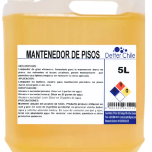 MANTENDOR DE PISOS DETTER 5 LITROS